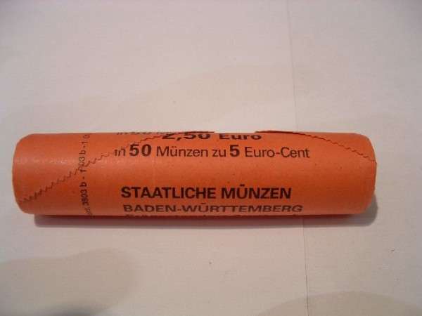 (afbeelding voor) Muntrol 5 cent 2004 F UNC